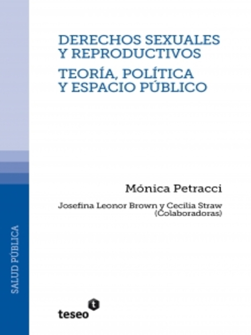 Title details for Derechos sexuales y reproductivos by Mónica Petracci - Available